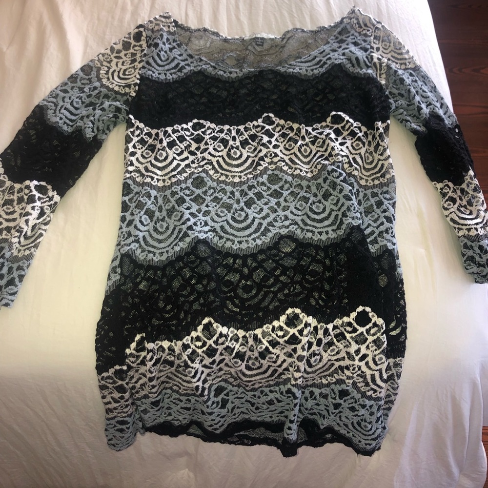 Lace cover up